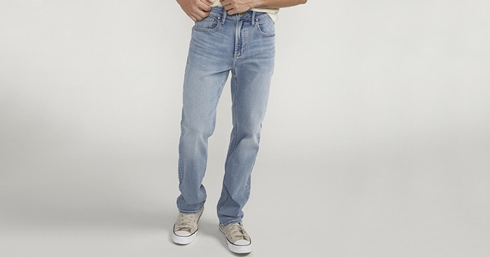 Silver Men's Grayson Jeans