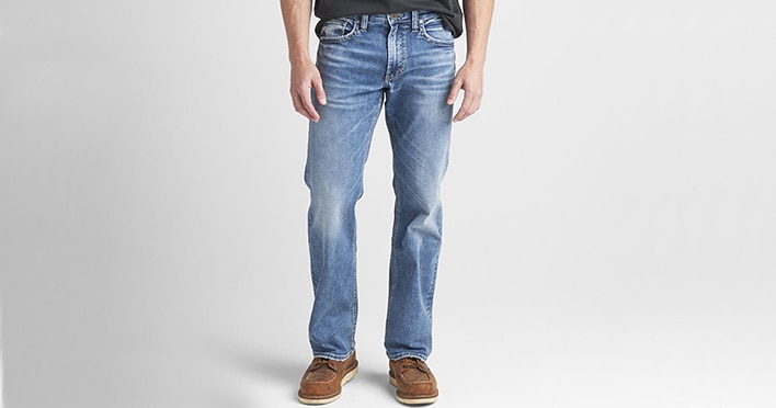 Silver Men's Zac Jeans