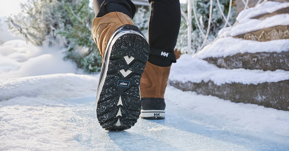Bottes antidérapantes pour hommes