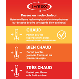 T-shirt à encolure ras du cou léger avec T-MAX HEAT pour femmes, WindRiver