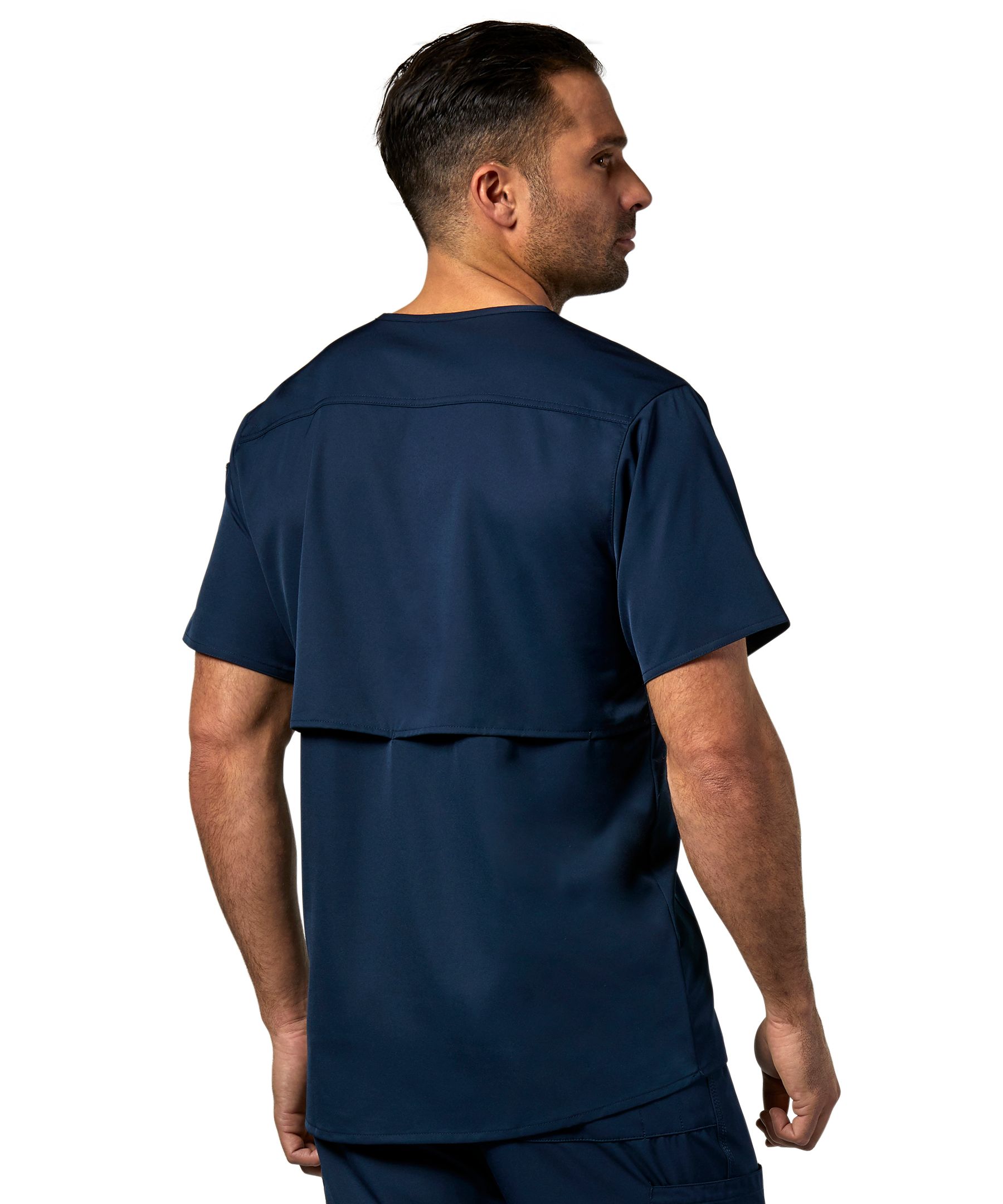 Carhartt Men's Slim-Fit V-Neck Medical Uniform Top