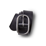 Ceinture Denver Hayes en cuir refendu italien, pour femmes Overhead_Plunge