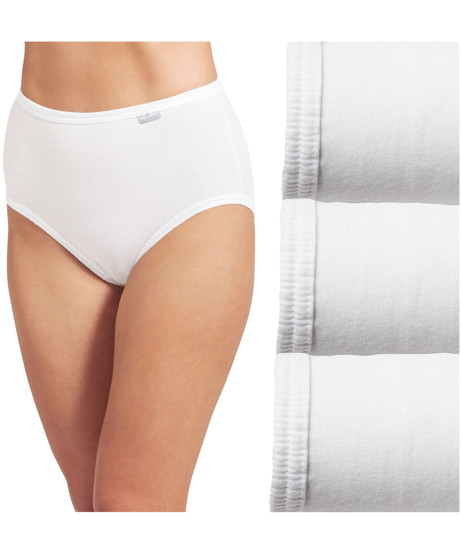 Jockey® Women's 3-Pack Elance Basic Briefs