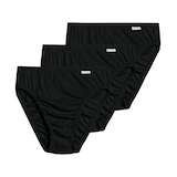 Jockey® Women's 3 Pack Elance Basic Underwear French Cut Briefs Front_Flat