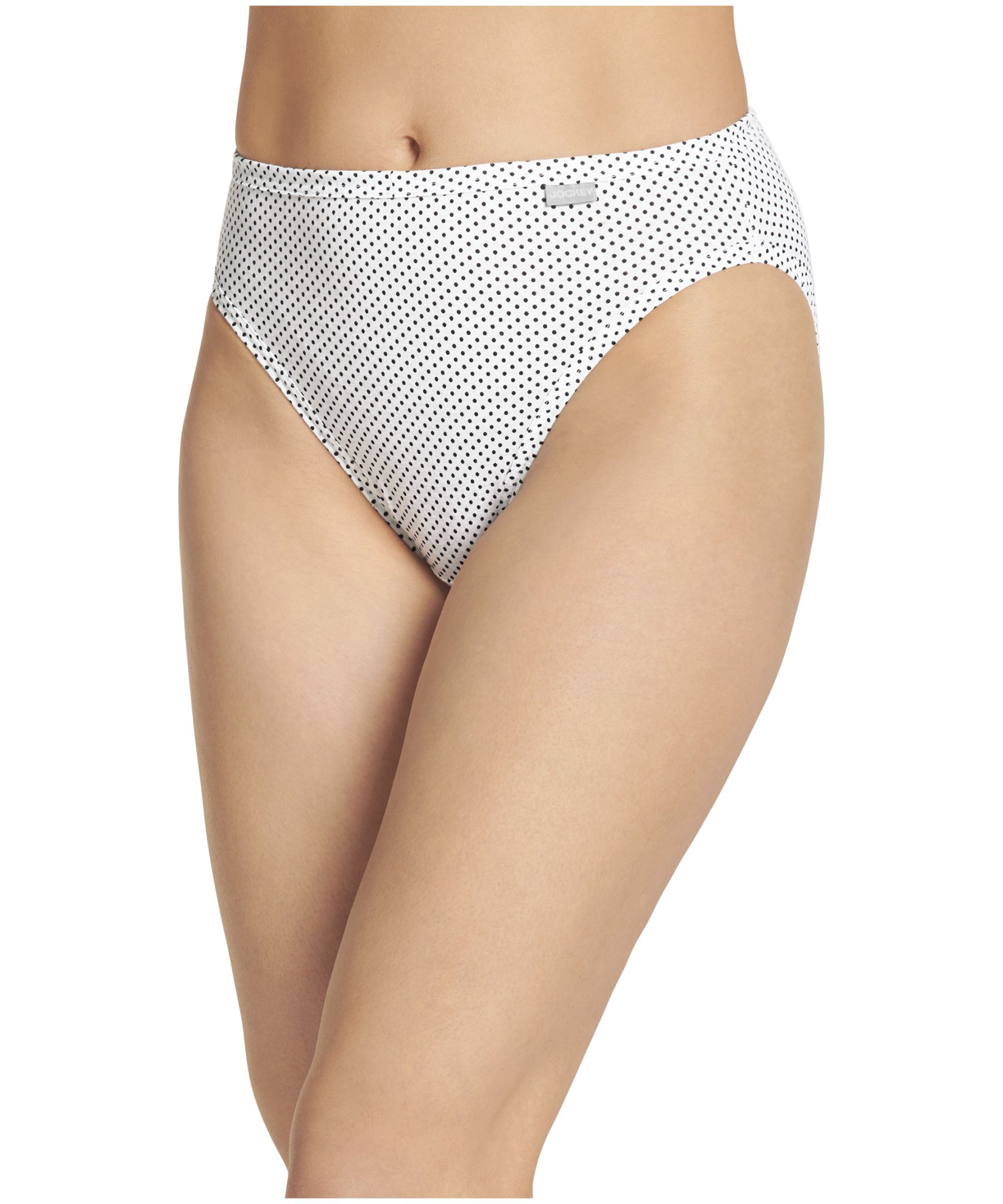 Jockey® Women's 3 Pack Elance Basic Underwear French Cut Briefs