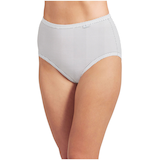 Jockey® Women's 3 Pack Basic Briefs Underwear - Extended Size Front_Angled_Left