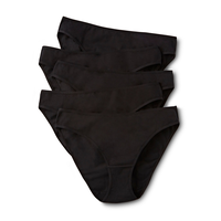 Denver Hayes Women's 5 Pack Cotton Stretch Bikini Panty