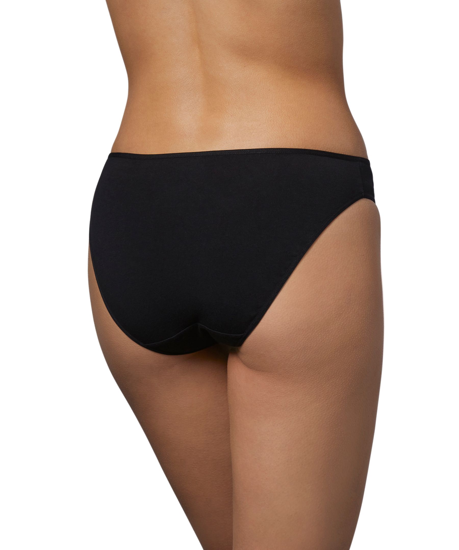 Denver Hayes Women's 5 Pack Cotton Stretch Bikini Underwear