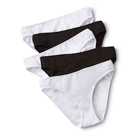Culotte bikini en coton extensible pour femmes, Denver Hayes, paquet de 5