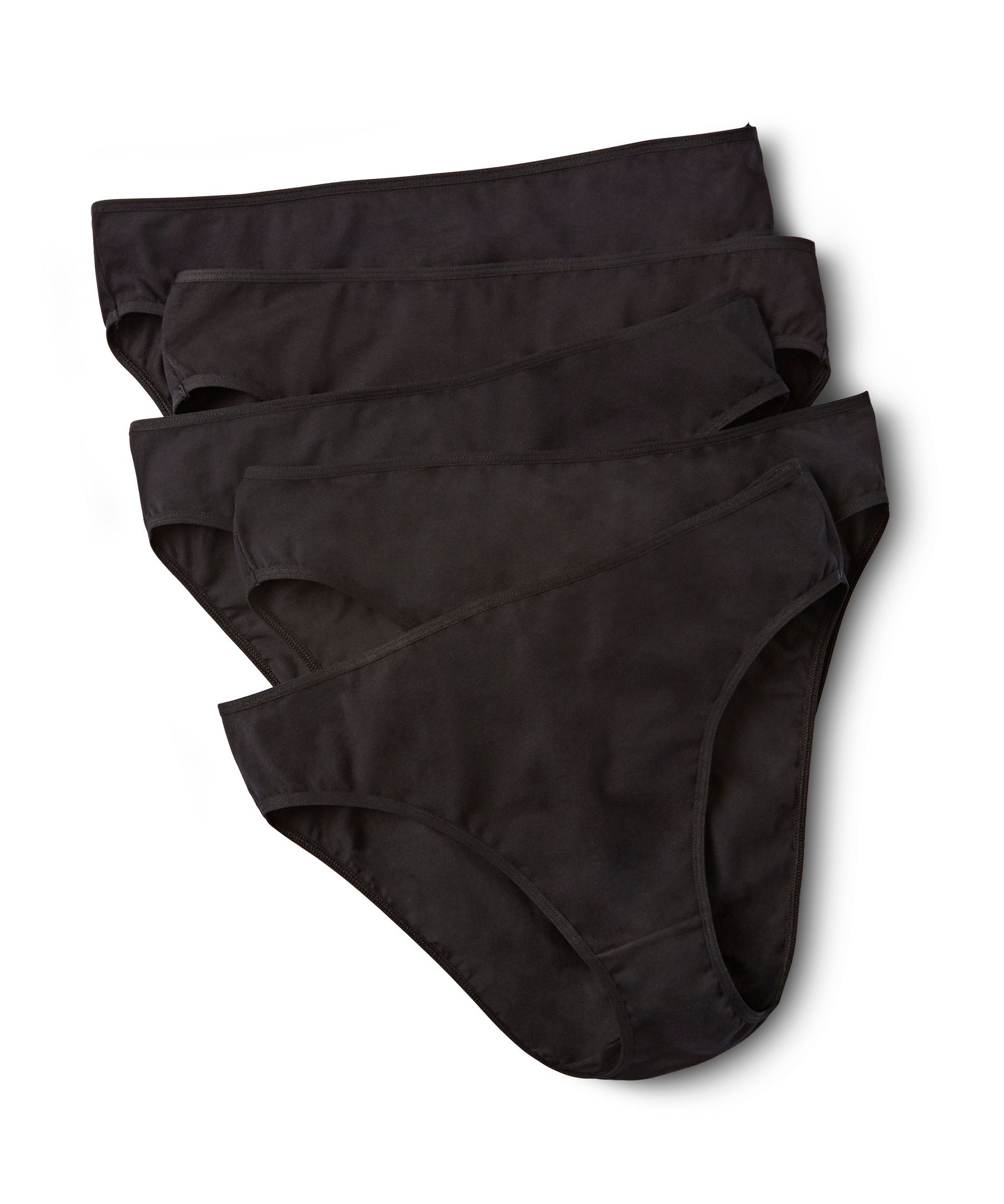 Buy Hanes Women's Cotton Hi-Cut Underwear, 6-Pack Online at