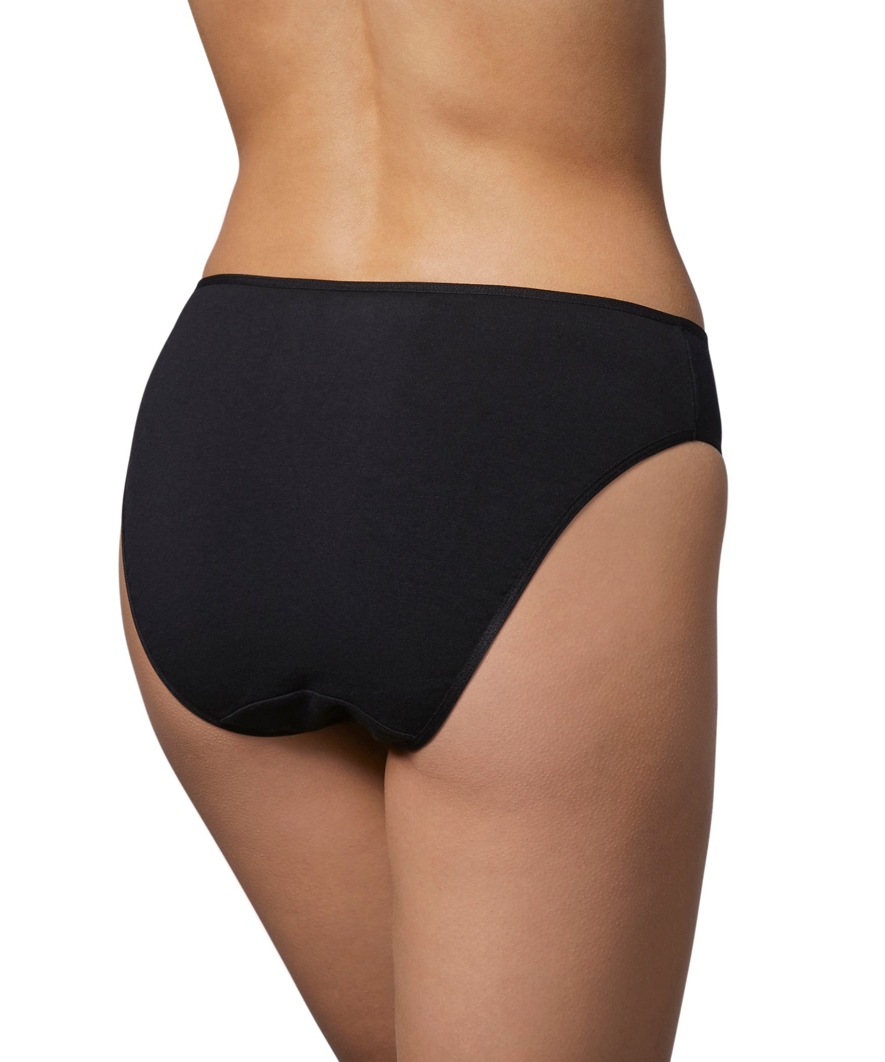 Denver Hayes Women's 5 Pack Cotton Stretch High Cut Underwear