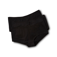 Denver Hayes Women's 3 Pack Cotton Stretch Boyshort Underwear