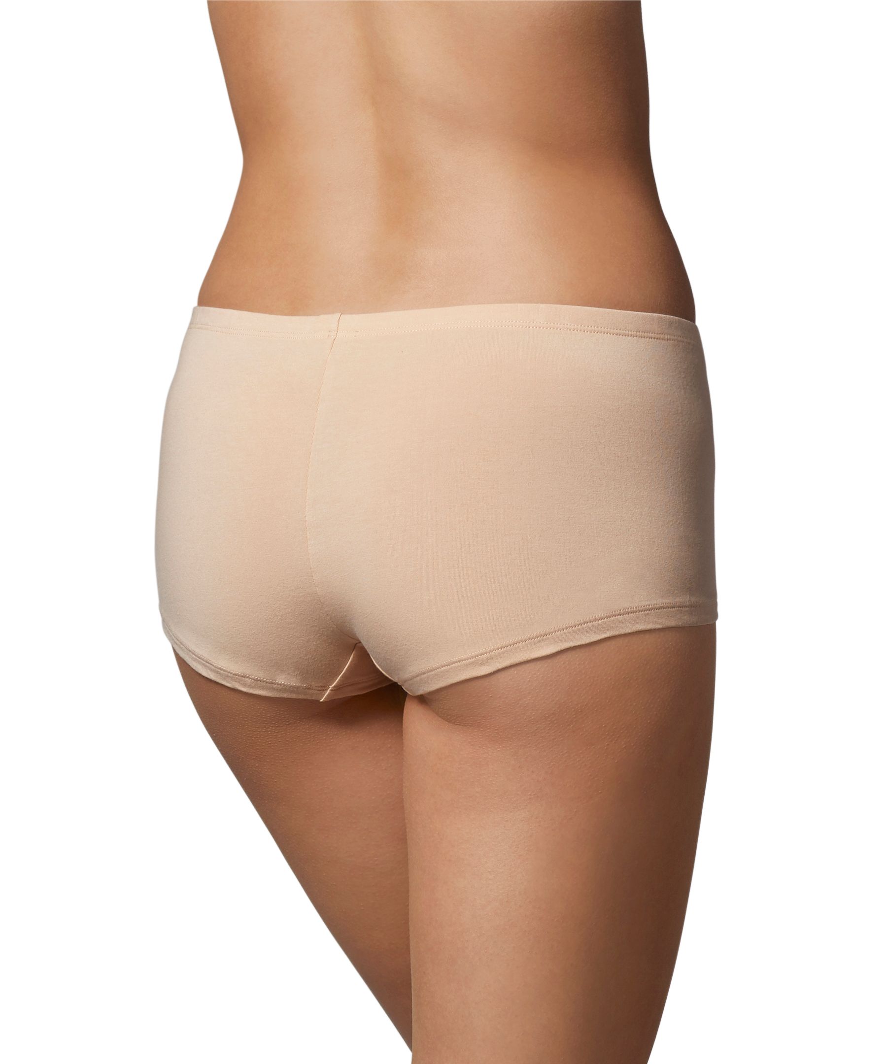 Denver Hayes Women's 3 Pack Cotton Stretch Boyshort Underwear