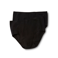 Denver Hayes Women's 2 Pack Cotton Stretch Modern Brief Underwear