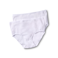 Denver Hayes Women's 2 Pack Cotton Stretch Modern Brief Underwear