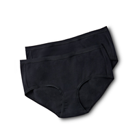 Denver Hayes Women's 2 Pack 4 Way Stretch Perfect Fit Hip Hugger Underwear Briefs