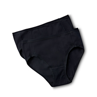 Sous-vêtement échancré extensible en coton pour femmes, Denver Hayes, La coupe parfaite, paquet de 2