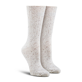 Mi-chaussettes chandail en tricot côtelé pour femmes, Denver Hayes, paquet de 2 paires Front_Angled_Right