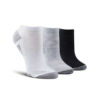 Chaussettes sport basses Shambhala rembourrées en coton, pour femmes, paquet de 3 Front_Angled_Right