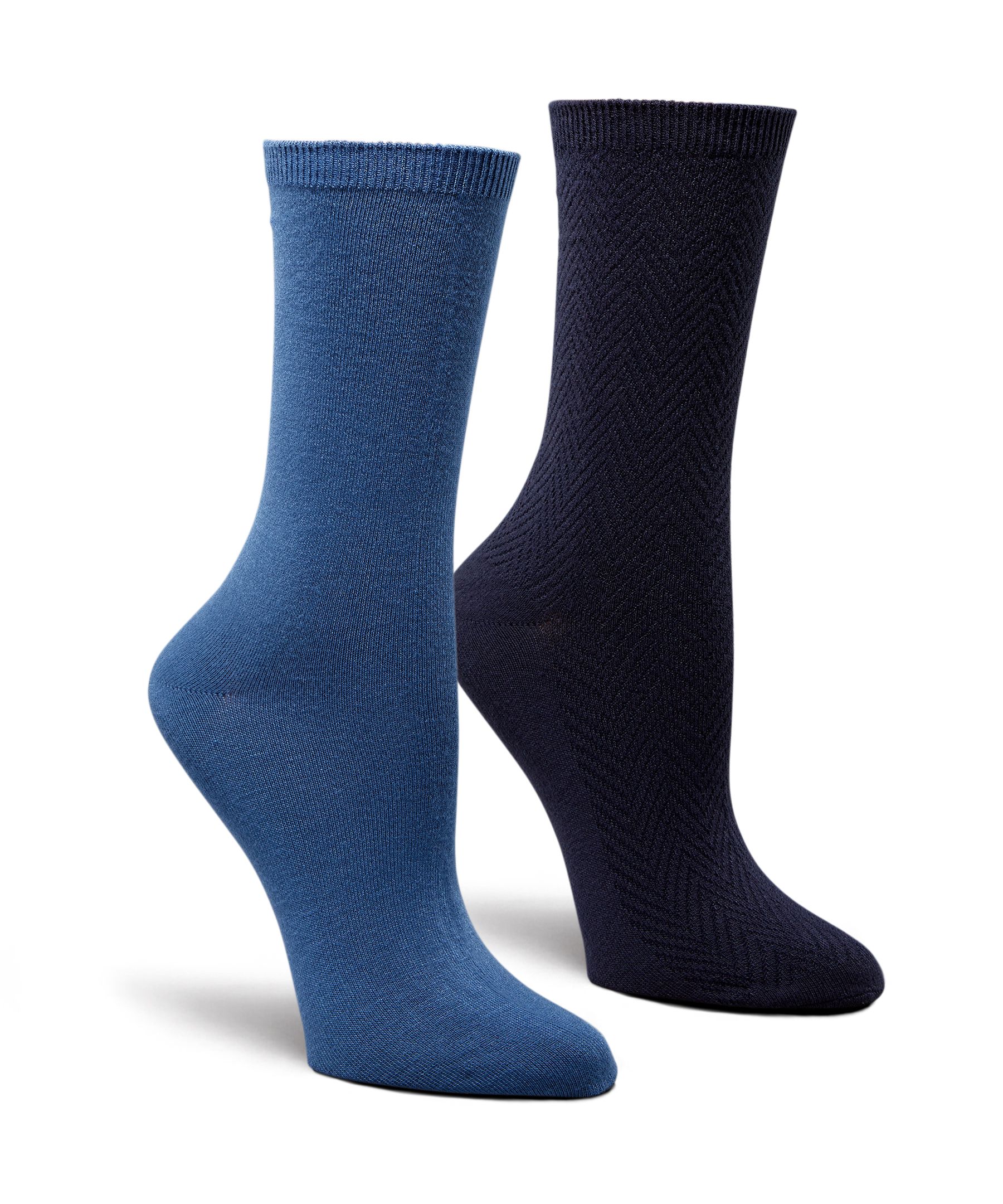 Denver Hayes Women's 2 Pack Bamboo Crew Socks