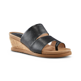 Mules Denver Hayes à talon compensé en liège, pour femmes, Whitley Front_Three_Fourths_Angled_Right