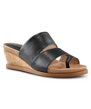 Denver Hayes Women's Whitley Cork Wedge Mule Sandals