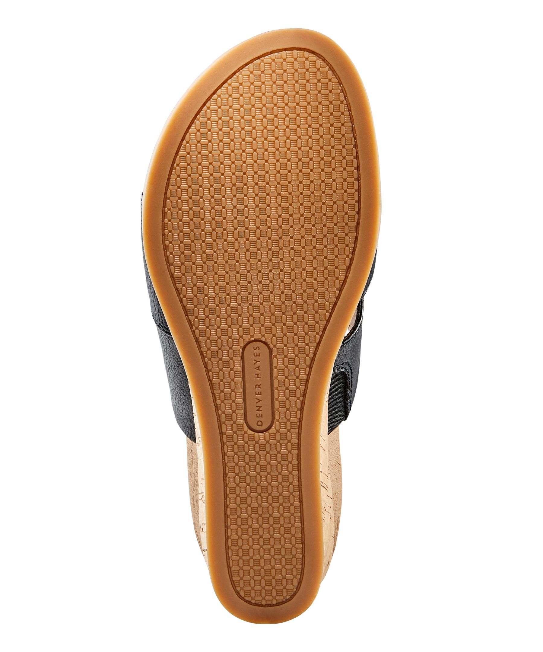Denver Hayes Women's Whitley Cork Wedge Mule Sandals