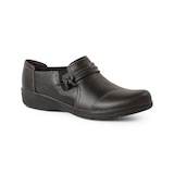 Chaussures à enfiler en cuir pour femmes, Cheyn Madi, Clarks Front_Three_Fourths_Angled_Right