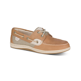 Sperry Women's Koifish Boat Shoes - Linen Oat Front_Three_Fourths_Angled_Right