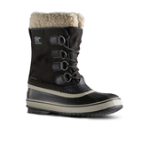 Bottes d'hiver rouges avec tige en nylon pour femmes Front_Three_Fourths_Angled_Right