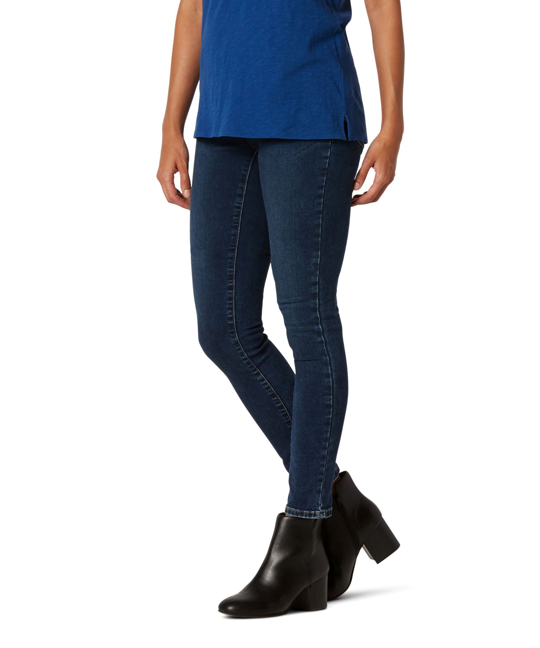 Jegging moulant à enfiler à taille mi-basse pour femmes, Denver Hayes