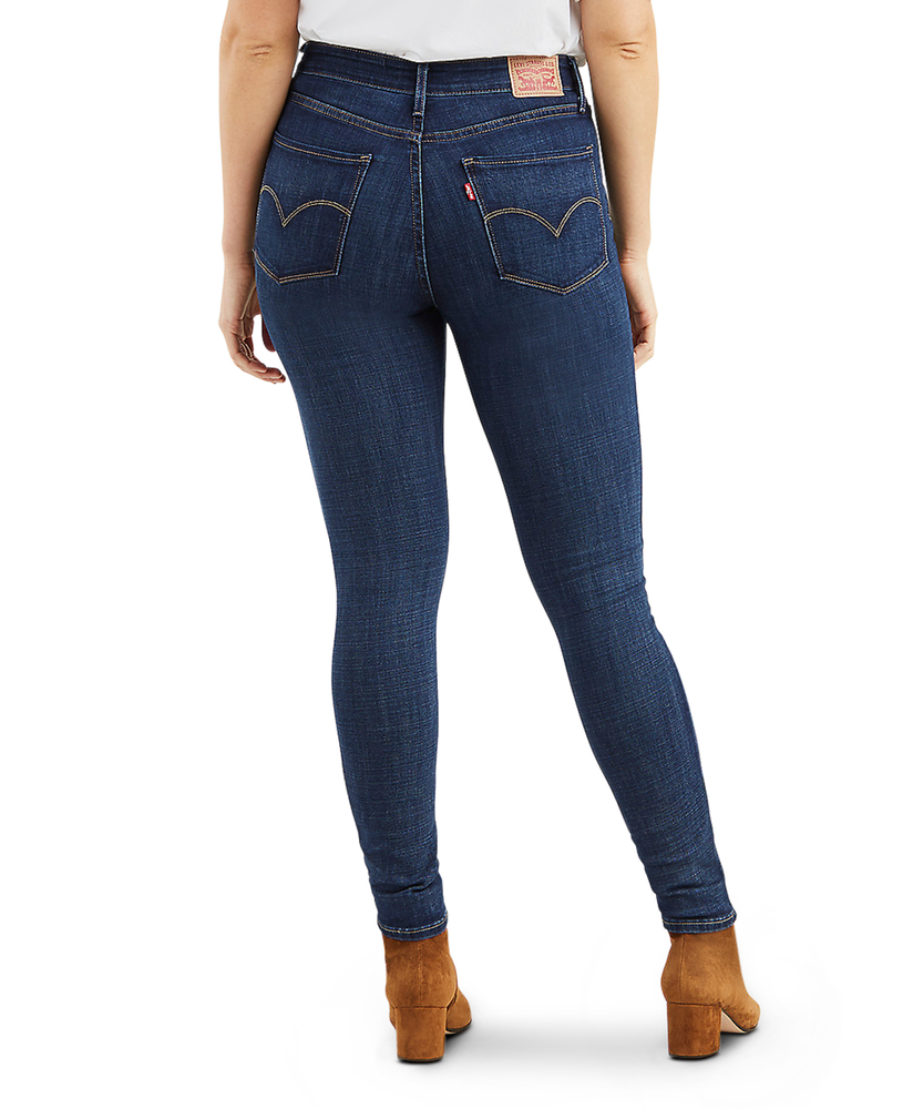 Levi's Slight Curve Womens Blue Skinny & Slim Stretch Jeans W26 L30