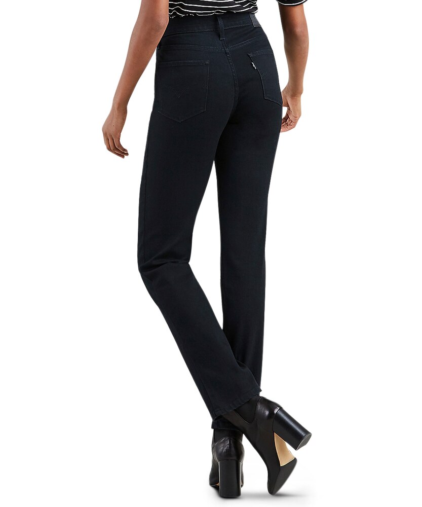 Levi's Women's 724 High Rise Straight Jeans - Soft Black | Marks