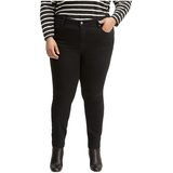 Levi's Women's 721 High Rise Skinny Jeans - Blackened Ash - Plus Size Front_Flat