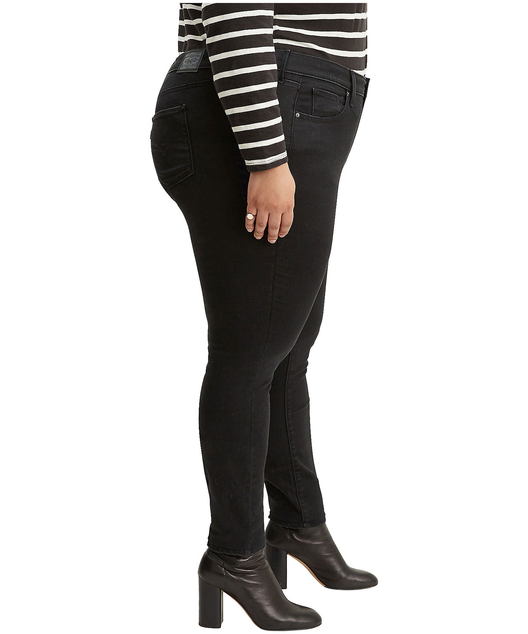 Levi's® Plus Size 414 Classic Straight Leg Mid Rise Denim Jeans | Dillard's