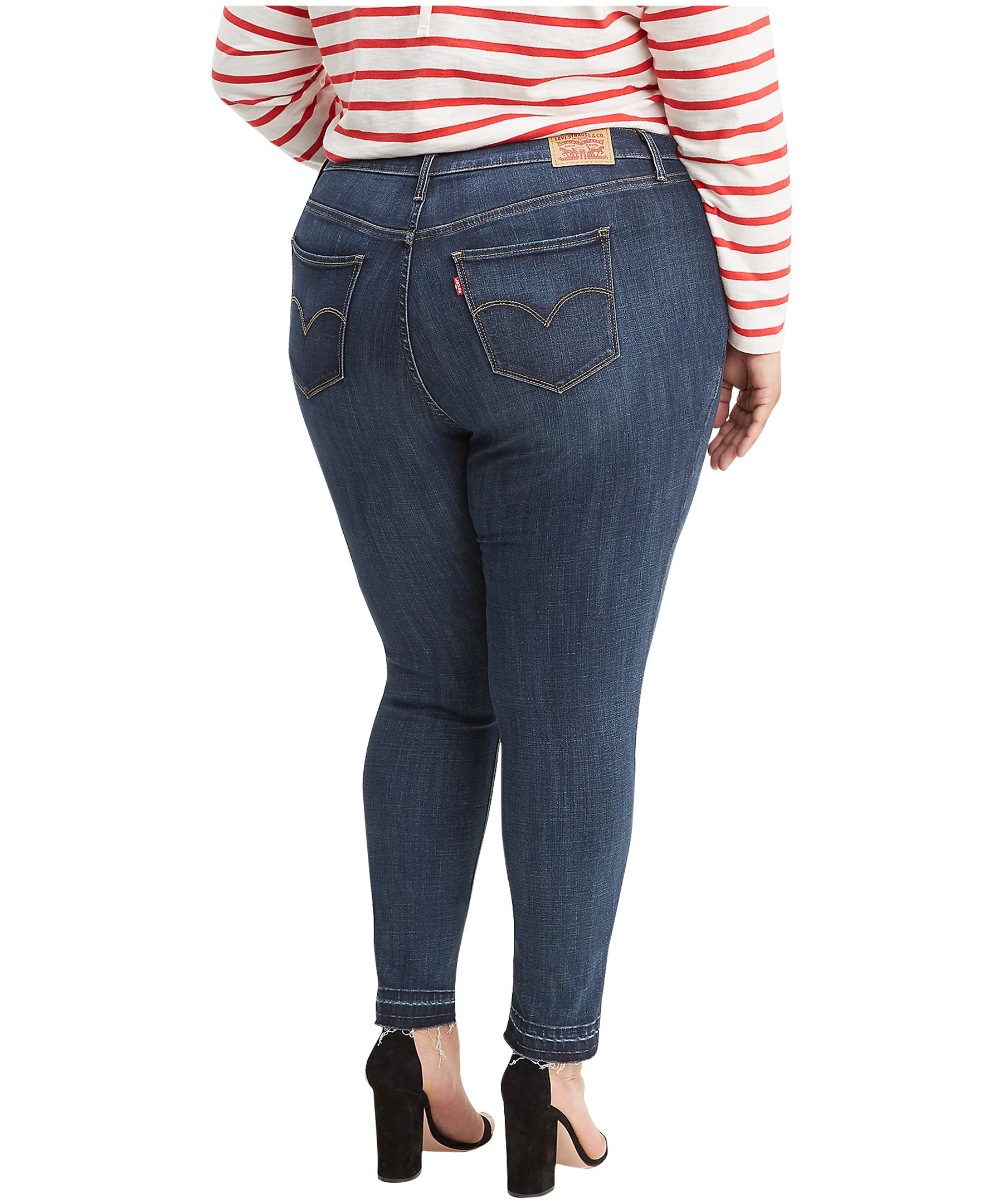 Levi's Women's 721 High Rise Skinny Jeans - Blue Story - Plus Size