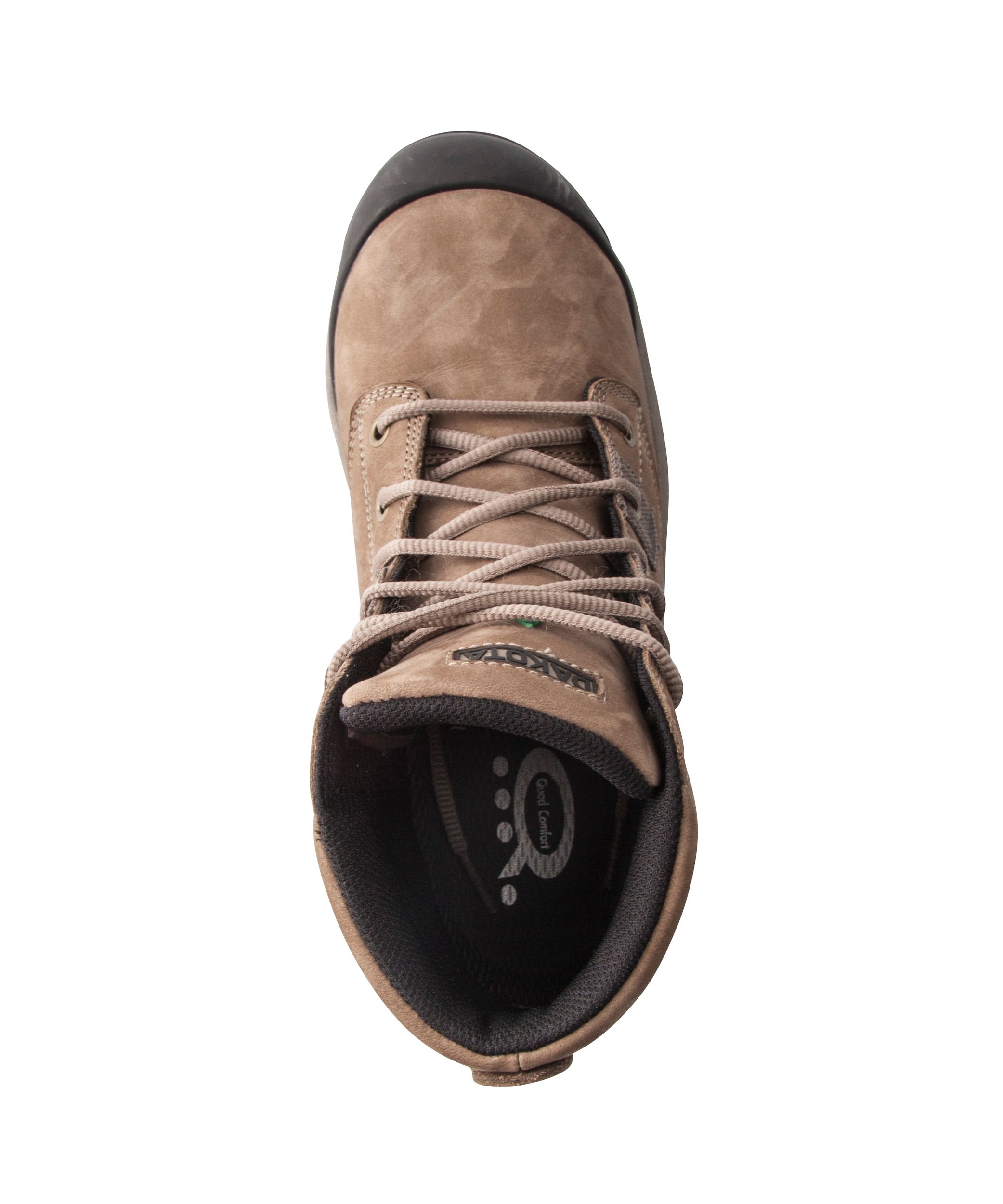 Dakota WorkPro Series Women's Quad-Lite Aluminium Toe Steel Plate Nubuck Leather Work Boots