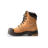 Bottes de travail en cuir nubuck de 8 pouces avec Quad Comfort et à protection en acier et en composite pour femmes, Dakota WorkPro Series Side_Left