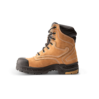 Bottes de travail en cuir nubuck de 8 pouces avec Quad Comfort et à protection en acier et en composite pour femmes, Dakota WorkPro Series Side_Left