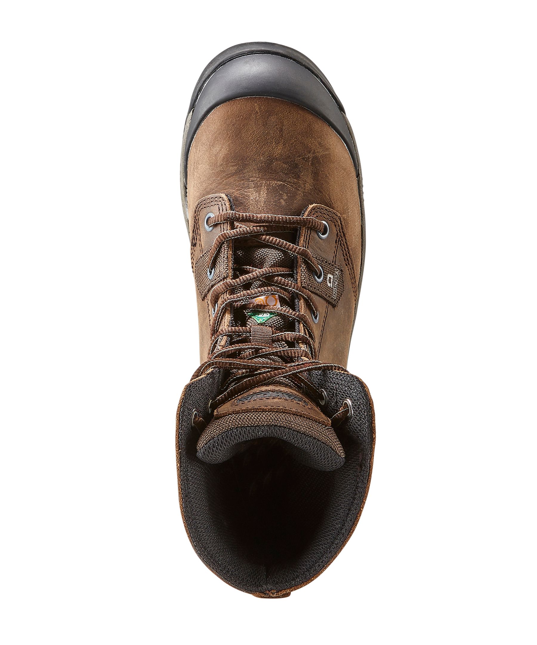 Dakota WorkPro Series Women's 8 Inch Steel Toe Steel Plate Quad Lite Safety Work Boots with Toe Bumper