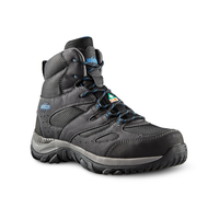 Chaussure de randonnée de sécurité mi-haute Aggressor à protection en acier, pour femmes Front_Three_Fourths_Angled_Right