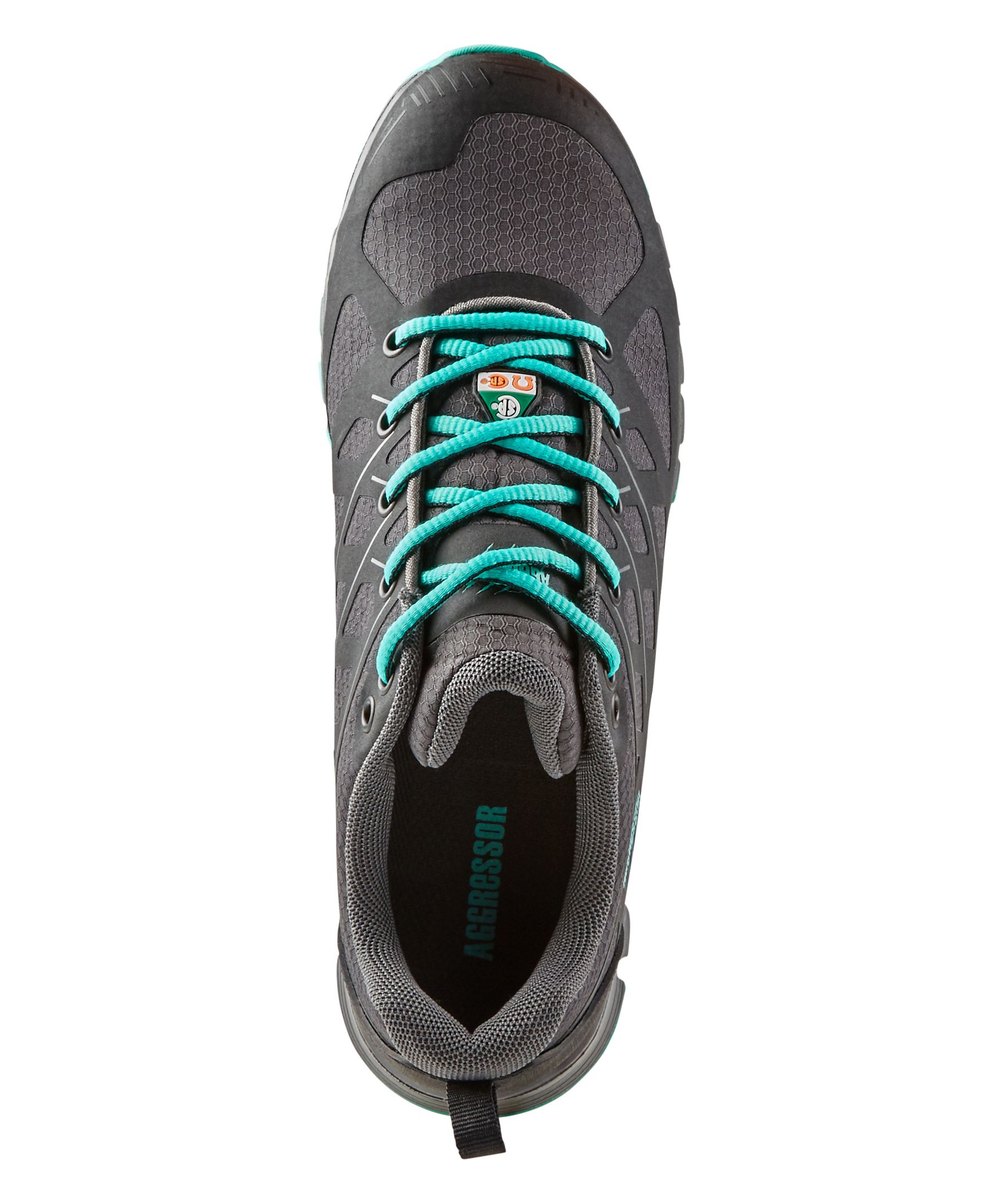 Aggressor Women's Steel Toe Steel Plate Athletic Safety Shoes