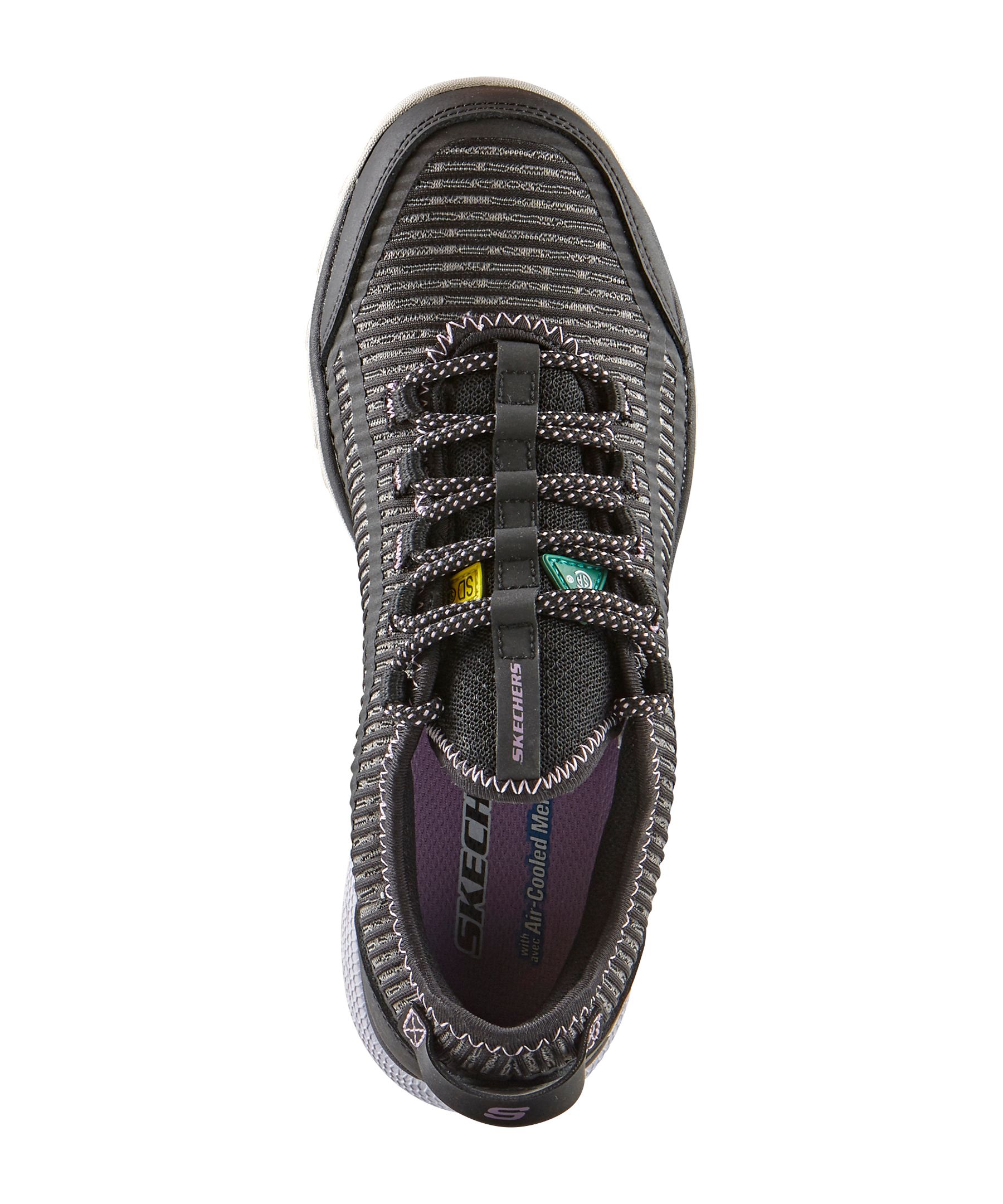 Chaussures à lacets antistatiques de Skechers, pour femmes