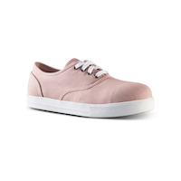 Chaussures de sécurité Dakota Workpro Series en toile légère et à protection en aluminium et plaque en acier, pour femmes Front_Three_Fourths_Angled_Right