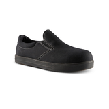 Dakota WorkPro Series Women's Aluminum Toe Steel Plate Lightweight Canvas Slip On Safety Shoes Front_Three_Fourths_Angled_Right