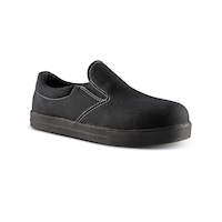 Chaussures de sécurité à enfiler Dakota WorkPro Series en toile légère et à protection en aluminium et plaque en acier, pour femmes Front_Three_Fourths_Angled_Right
