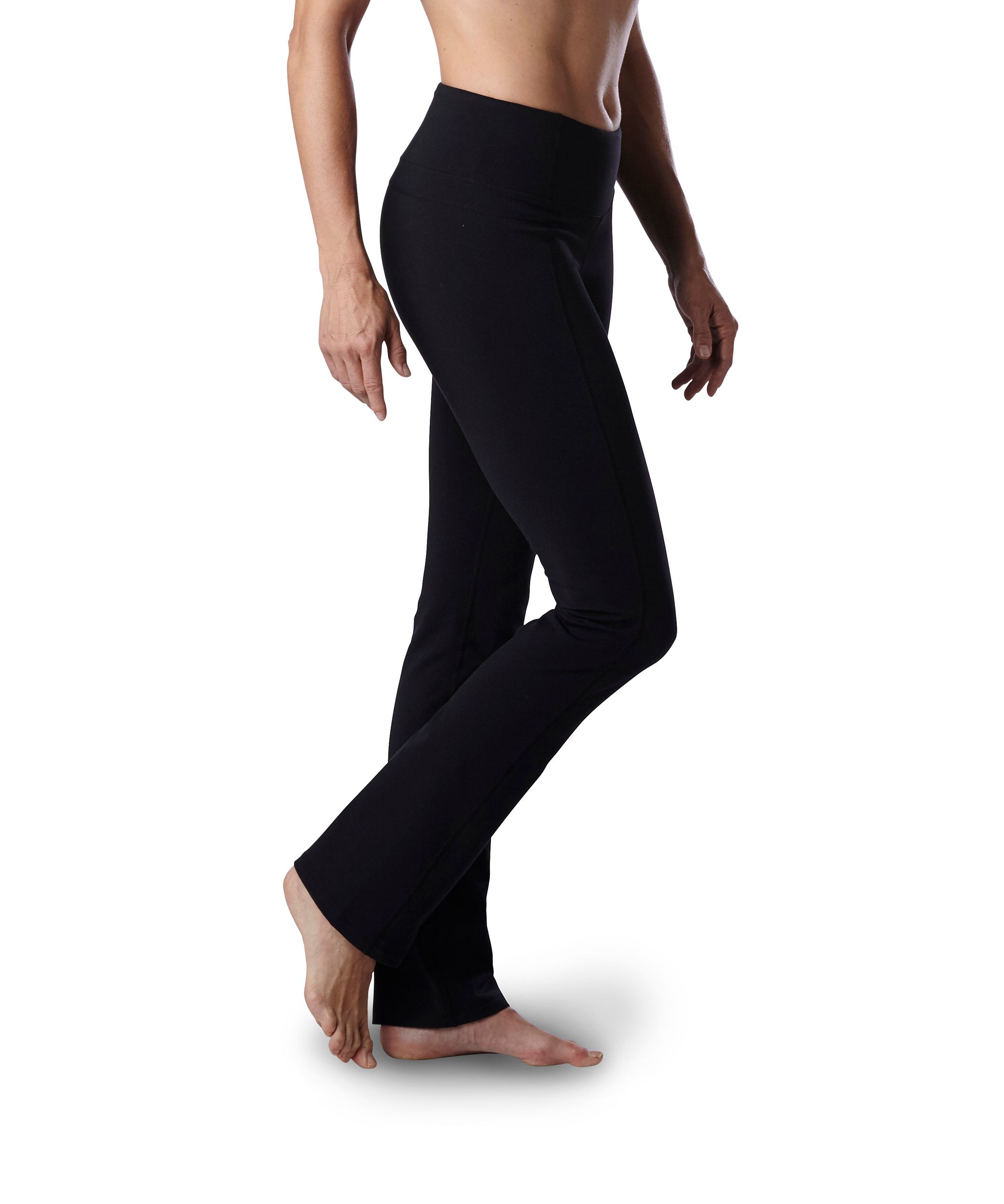 Onefa Women Trousers, Autumn Women Workout Out Leggings Stretch Waist  Button Pocket Yoga Gym Loose Pants