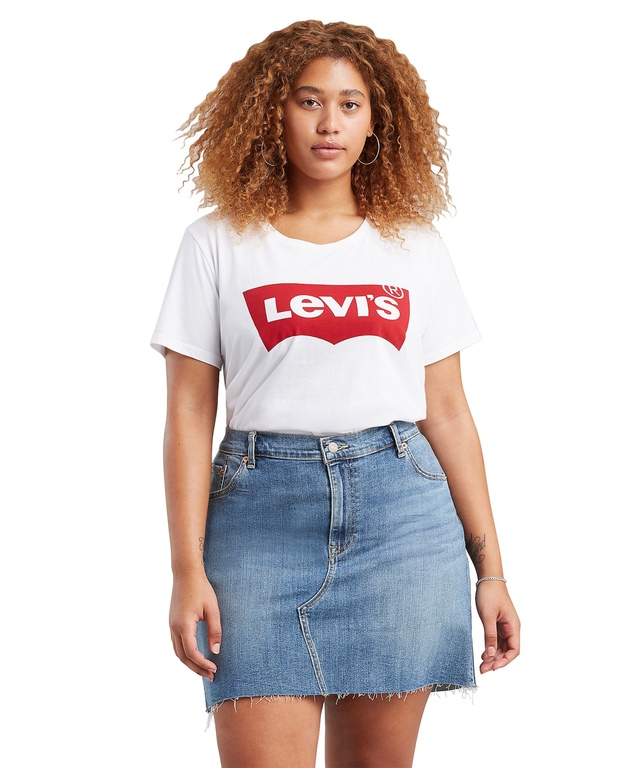 T-shirt avec graphique chauve-souris pour femmes, Le t-shirt parfait, Levi's - Taille plus