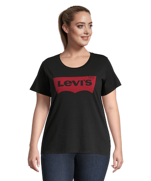 T-shirt avec graphique chauve-souris pour femmes, Le t-shirt parfait, Levi's — Taille plus