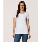 Denver Hayes Women's Fitted Crewneck T-Shirt Front_Flat
